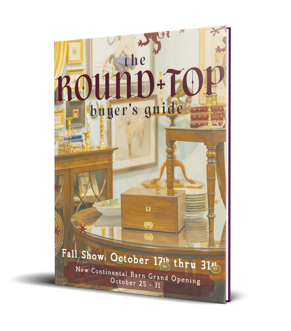The Round Top Buyer’s Guide, Fall Show 2026 edition